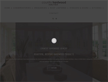 Tablet Screenshot of countryhardwood.com